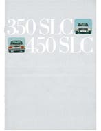 1973 MERCEDES BENZ SLC BROCHURE DUITS, Ophalen of Verzenden