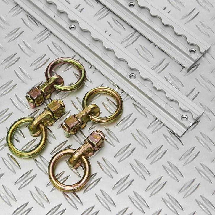 Datona Bindrails (2 stuks) voor aanhangwagens - 150 cm,, Bricolage & Construction, Bricolage & Rénovation Autre, Enlèvement ou Envoi