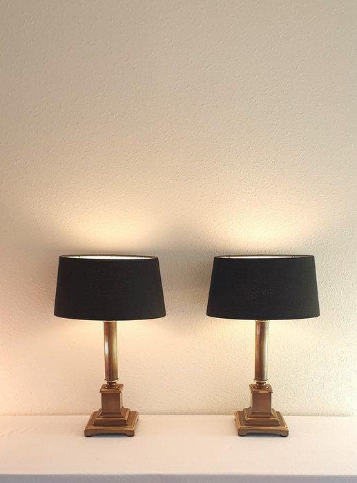 Herda Amsterdam - Twee vintage neoklassieke lampen - Lampe, Antiquités & Art, Curiosités & Brocante