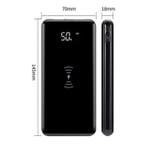 Draadloze QI 30.000mAh Externe Powerbank Noodaccu Batterij, Verzenden