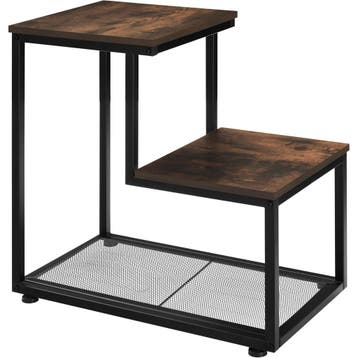 tectake Bijzettafel Halifax 60,5x35,5x60,5cm - Industrieel h, Verzenden