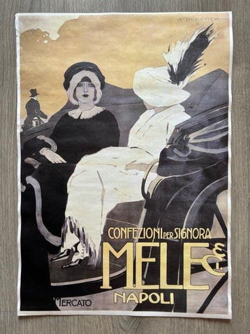 Marcello Dudovich - Confezioni per Signora Mele Napoli