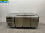 RVS Sagi Koelwerkbank 3 deuren 185 cm 230V Horeca, Ophalen of Verzenden