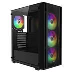 Gamdias Aura GC2 RGB Gaming Case Inclusief 550W Voeding -..., Ophalen of Verzenden, Nieuw