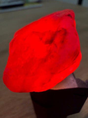 Robijn Echte parel! Schitterende 232 ct. Mozambique