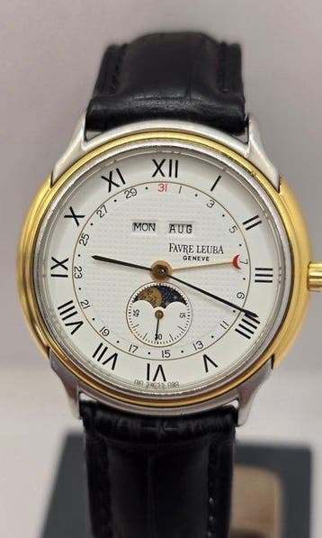 Favre-Leuba - Genève Triple Date Moonphase - Sans prix de, Nieuw