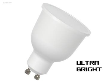 (100x) 9W GU10 LED Spot 6000K LAMPINNO, Nieuw