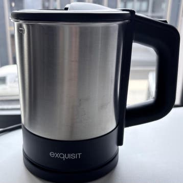 Exquisit Waterkoker Snelkokend Zwart, Verzenden