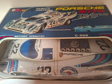 Taiyo - Jouet en étain - Porsche 917K martini racing -