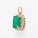 Sans prix de réserve - Pendentif - 14 carats Or jaune -, Handtassen en Accessoires, Antieke sieraden