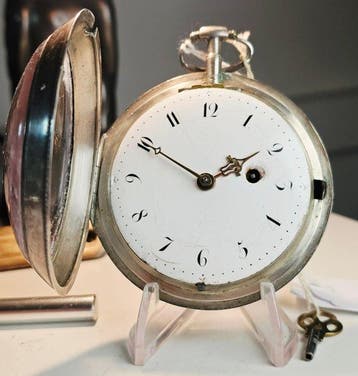 English Verge Escapement - J. Lund, London - 1266 - Avant, Nieuw