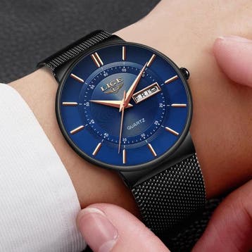 Kwarts Uurwerk Heren - Anoloog Luxe Horloge voor Mannen, Verzenden