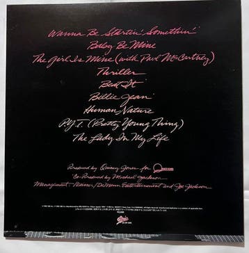 Michael Jackson - Thriller - Disque vinyle - Pressage, CD & DVD