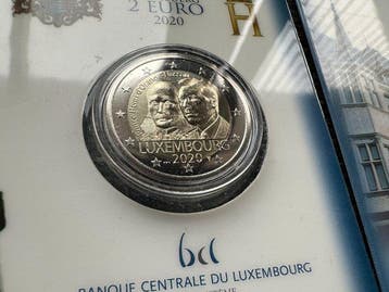 Luxemburg. 2 Euro 2020/2025 (3 stuks) (Zonder minimumprijs)