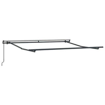 Store banne 3,5x2,5m anthracite - retour client -41%, Verzenden