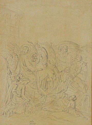 Wilhelm Frey (1826-1911) - Ingresso a Gerusalemme