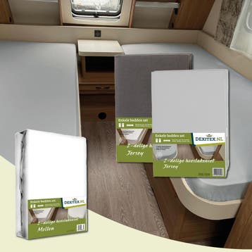 Textielpakket Caravan enkele bedden Fendt-Hobby enz - 2
