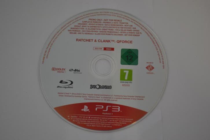 Ratchet and Clank - QForce - Promo (PS3), Consoles de jeu & Jeux vidéo, Jeux | Sony PlayStation 3