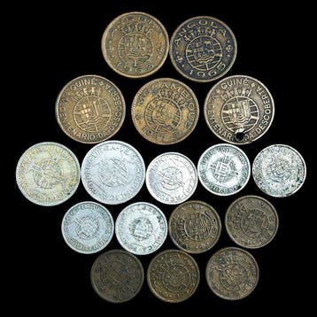 Portugese kolonies: Angola, Mozambique, Guinee. Lot with 17