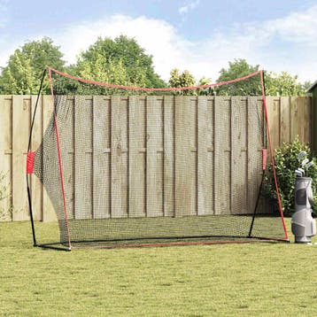 vidaXL Golf Trainingshulpmiddel Zwart 314 x 92 x 214 cm, Verzenden, Nieuw