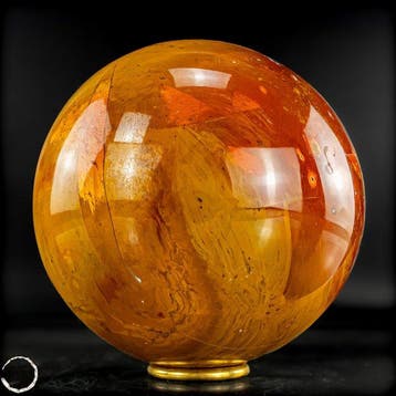 Boule naturelle de jaspe océan Des teintes pastel douces