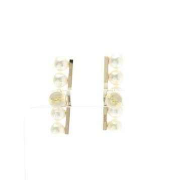 Tasaki - Oorbellen roze goud, Nieuw