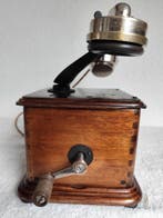 Dunyach&Leclert - Analoge telefoon - Een magneto - Hout