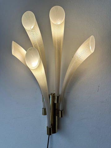 Barovier & Toso - Lamp - Vuurwerk - Muranoglas - wandlamp