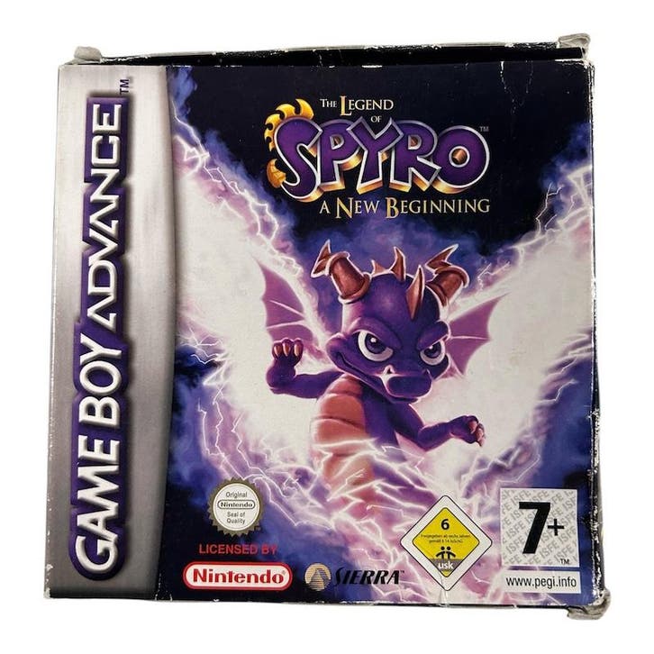 The Legend Of Spyro A New Beginning - EUR (BOXED) (GBA), Games en Spelcomputers, Games | Nintendo Game Boy, Verzenden