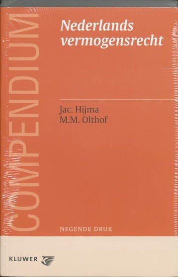 Compendium van het Nederlands vermogensrecht - Hijma, Verzenden