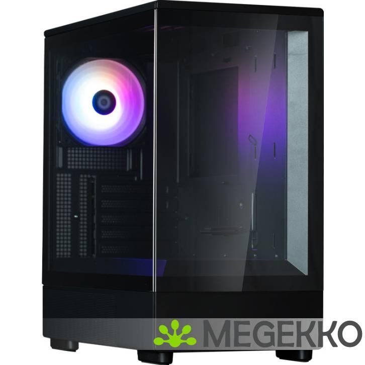 Zalman P10 Black Mini Tower Zwart, Computers en Software, Computerbehuizingen, Nieuw, Verzenden