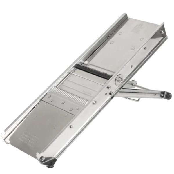 Mandoline | RVS | Juliënne (3mm) / Friet (10mm) | 400x115mm, Zakelijke goederen, Horeca | Keukenapparatuur, Nieuw in verpakking
