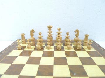 vintage type French Régence café de Paris chess set jeu, Antiquités & Art