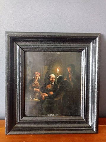 Petrus van Schendel (1806-1870), Kring van - Scena przy