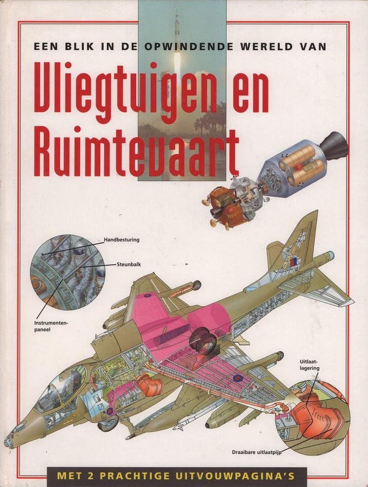 Vliegtuigen en ruimtevaart / Een blik in de opwindende, Livres, Livres pour enfants | 4 ans et plus, Envoi