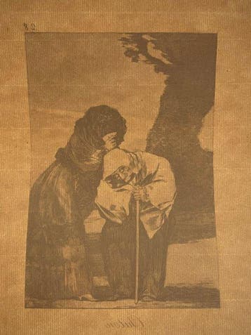 Francisco De Goya (1746-1828) - Chiton - Los Caprichos