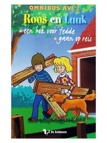 Roos en Luuk Omnibus AVI 2 - Een hok voor Fedde & Gaan op, Verzenden, Gelezen, Lizzy van Pelt