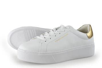 Tommy Hilfiger Sneakers in maat 40 Wit, Verzenden, Sneakers