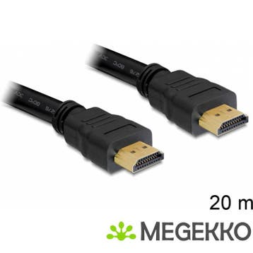 Delock 83452 Kabel High Speed HDMI met Ethernet  HDMI A male, Verzenden, Nieuw