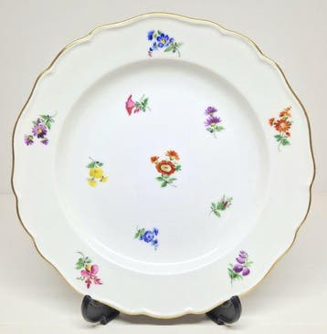 Meissen - Service à dessert (4) - dessertborden - Porcelaine