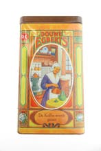 Koffieblik Douwe Egberts, Verzamelen, Verzenden, Gebruikt
