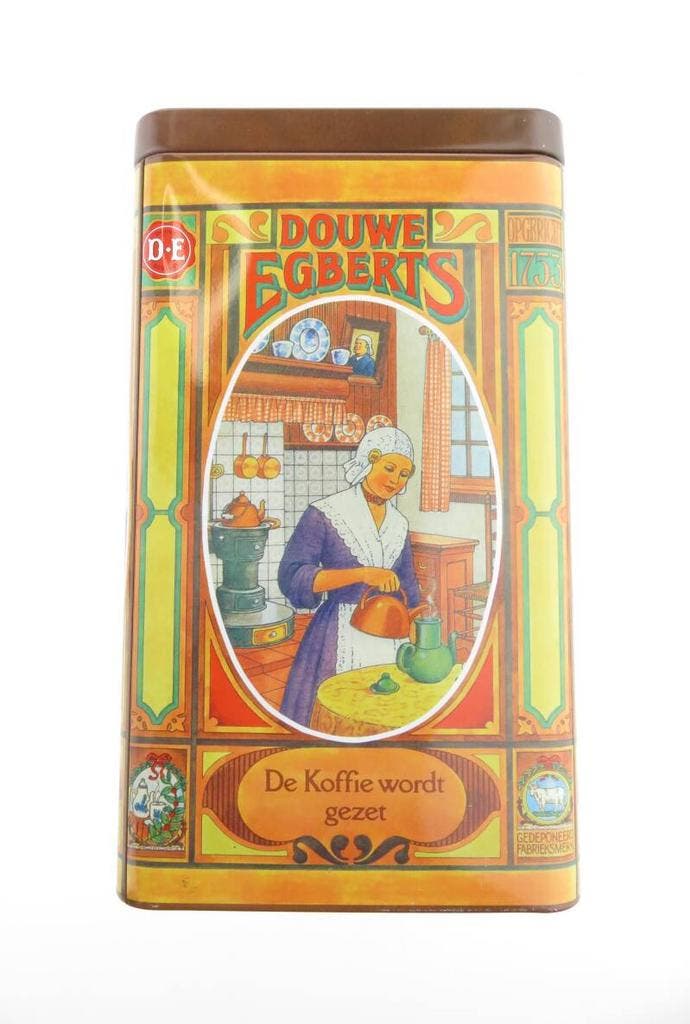 Koffieblik Douwe Egberts, Collections, Boîte en métal, Envoi