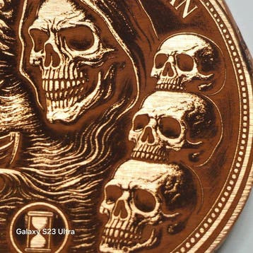 849 g - Koper .999 - Artisancrafts (Zonder minimumprijs)