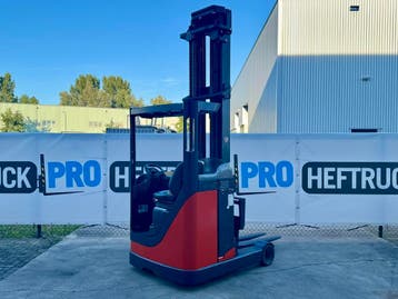 Linde R14 hh 795 cm (2000) met RAVAS weegvorken reachtruck, 1000 tot 2000 kg, Elektrisch, Reachtruck, Linde