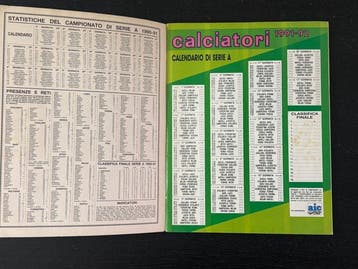 1991/92 Panini Calciatori Panini 1991/92 Album complet -, Collections