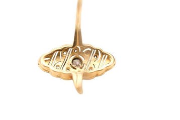 Bague - 19,2 carats Or jaune - diamants, Handtassen en Accessoires, Ringen, Nieuw