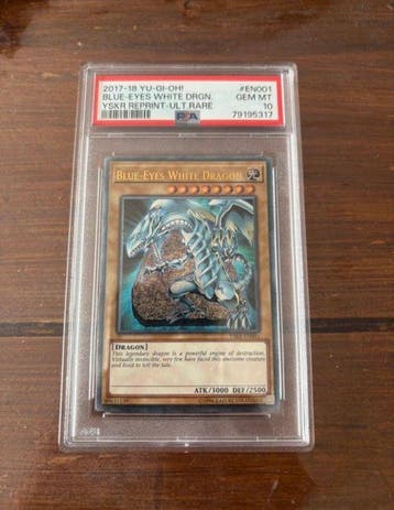Konami - 5 Graded card - Yu-Gi-Oh! - Blue-Eyes White Dragon