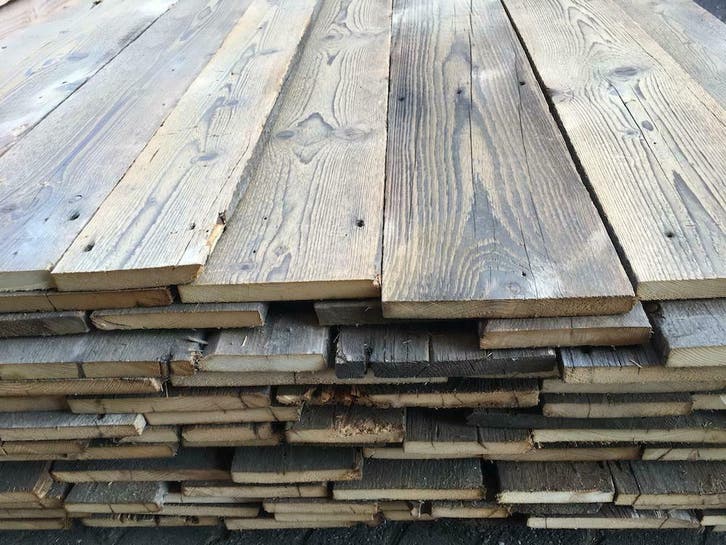 Barnwood planken en oude gebinten van oude schuur, sfeerhout, Bricolage & Construction, Bois & Planches