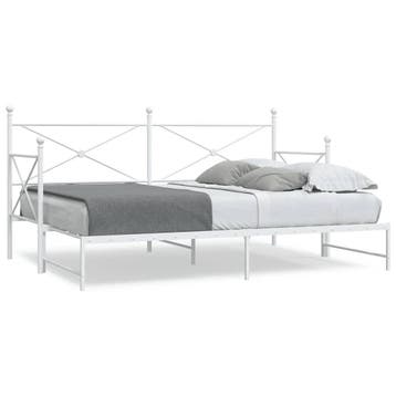 vidaXL Slaapbank met onderschuifbed zonder matras 80x200 cm, Verzenden, Nieuw