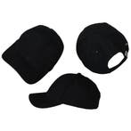 Basic Blanco Pet Zwart 3 Stuks - Officiële Merchandise, Nieuw